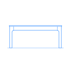 Furniture Benches Ikea Ekedalen Bench Silhouette Svg Vector, Free Vectors File